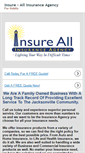Mobile Screenshot of insureall.net