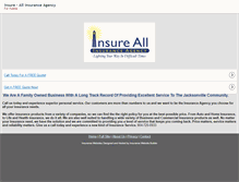 Tablet Screenshot of insureall.net
